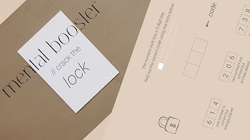 Can you solve this puzzle? - Crack the code and unlock the padlock