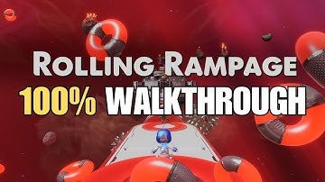 Astro Bot Rolling Rampage 100% Walkthrough PS5 Gameplay No Commentary