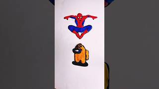 Spider-man heigh jump Fill Colours | spiderman | spider-man shorts youtubeshorts