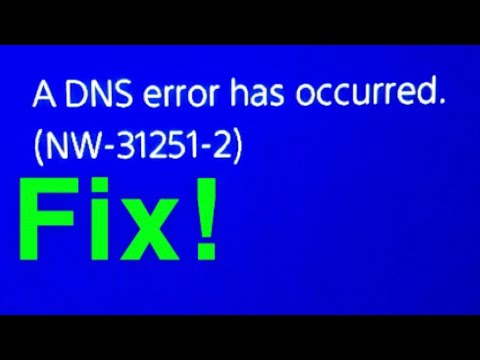 PS4 Error Code "A DNS error has occurred" HOW TO FIX!