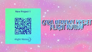 Cara memakai preset scan|Alight Motion