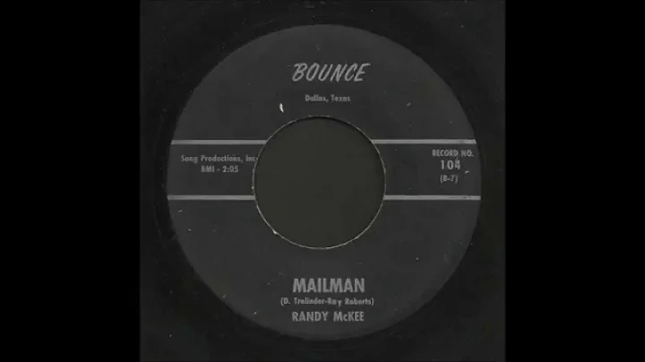 Randy McKee - Mailman - Rockabilly 45