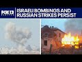 Israeli bombings persist despite Trump’s orders, Russia-Ukraine strikes escalate