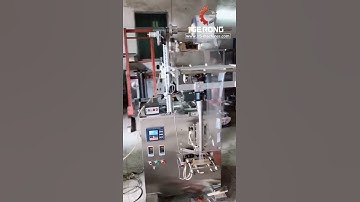 Pepper chili sauce mixing hopper type automatic small bag packaging machine