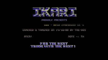 Ikari intro - Cybernoid II C64