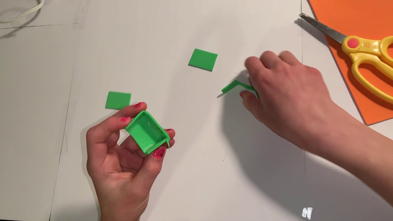 Easy How to Make a Tiny Doll Tissue Box - YouTube