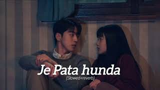 Je Pata hunda #nimra Mehra #lofi #slowed #sad #lyrics 🎶@ASsinger1