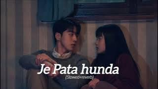 Je Pata hunda #nimra Mehra #lofi #slowed #sad #lyrics 🎶@ASsinger1