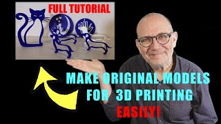 Make Original Models for 3D Printing With Almost 0 Knowledge
