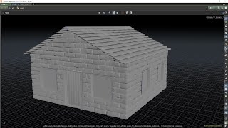 Hous 3D modeling Houdini 2 PART Дом 3Д моделирование