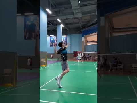 When you are looked down upon by your opponents.# #badminton #badmintonlovers