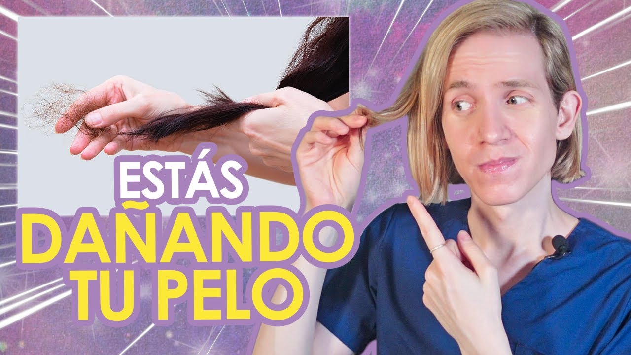 5 SIGNOS de que ESTÁS DAÑANDO TU PELO - Aprende a REPARARLO - Simon Scarano Dermatologo