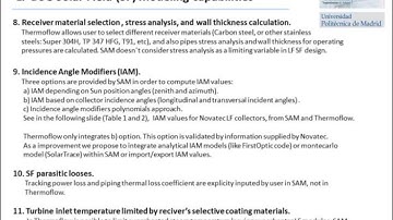 Comparing SAM and Thermoflow for Linear Fresnel Plants