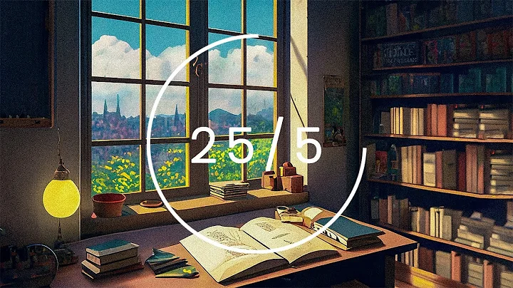 25/5 Pomodoro Timer 🕐 Focus on Studying and Working Effectively with Lofi Mix 📚 4 x 25 min