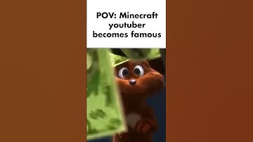 POV: Minecraft youtuber becomes famous ⛏ #chardguard #memes #fypシ #lorax #onceler #howbadcanibe