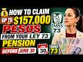 💰 How to Claim Up to $157,000 Pesos from Your Ley 73 Pension Before June 30 | IMSS 73