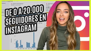 Cómo aumentar +20.000 SEGUIDORES en INSTAGRAM en 2020