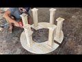 Build A Set Of Outdoor Tables And Chairs From Old Wooden Pallets - Amazing Ideas Woodworking Project