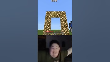 Minecraft aether portal childhood memories #memes #shorts