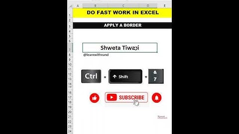 #shorts Excel Trick| #excel #shortsyoutube #viral #exceltutorial #reels #youtubeshorts #viralvideo