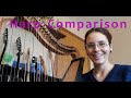 Harp comparison ravenna 34 harpsicle and mikel 38