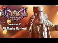 The Masked Singer Australia | Season 2 | All Masks Ranked