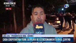 SALTA - Malestar de remiseros de General Güemes porque no podrán ingresar al centro capitalino