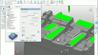 PowerMill - Selected surface boundary