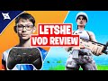 VOD REVIEW - LETSHE | Guide to Play Early and Mid Game Competitive SOLOs