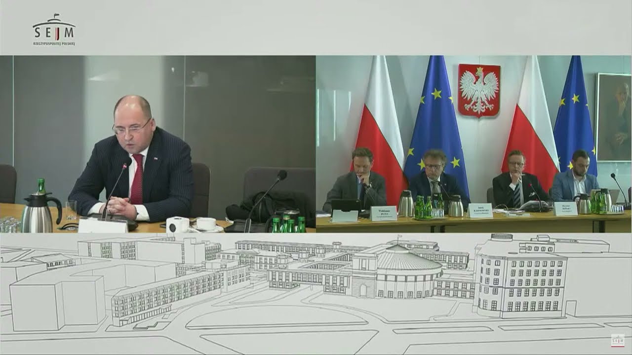 Adam Bielan zeznawał przed komisją śledczą ds. wyborów kopertowych