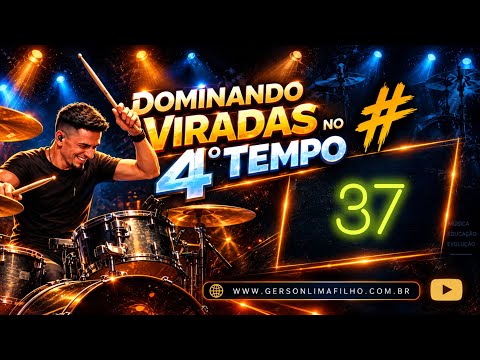 FILL #37 | Mastering Drum Fills in 4/4 Time 🥁