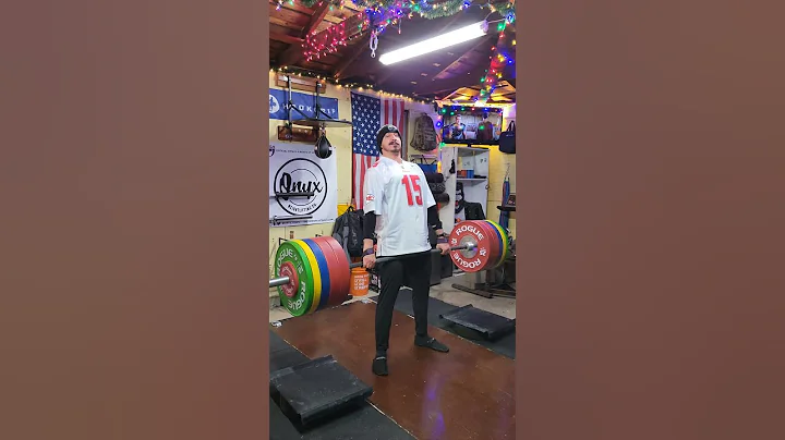 215kg/475lbs block deadlift