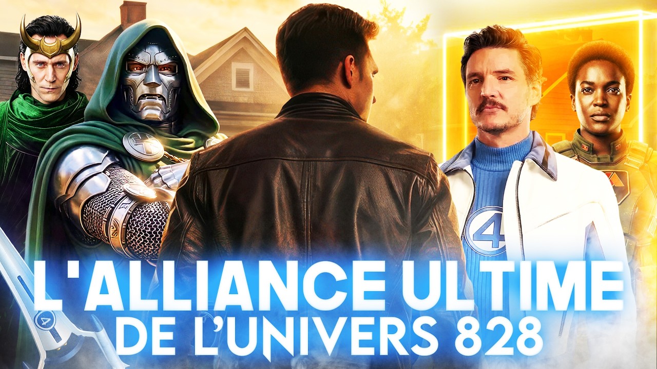 DOCTOR DOOM, REED RICHARDS et STEVE ROGERS (Les Nouveaux Avengers de l'Univers 828 dans Doomsday)