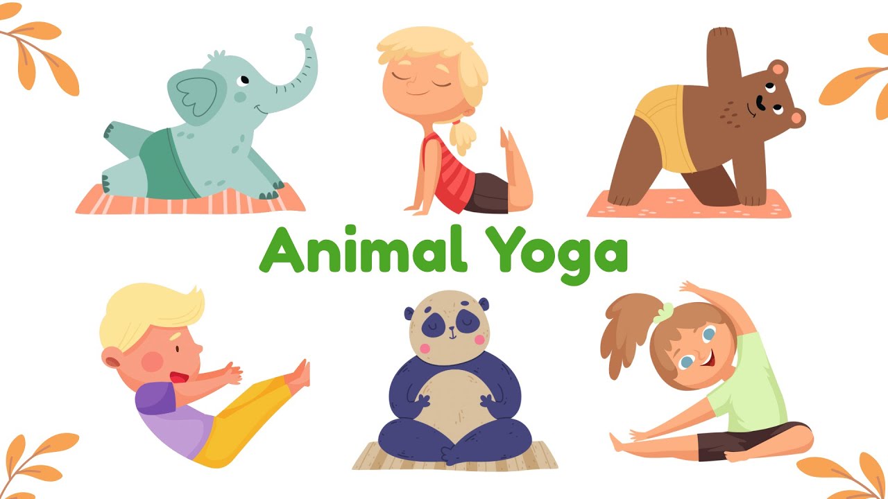 Animal Yoga 🐯 | Fun & Easy Yoga Poses Inspired by Animals for All Ages!