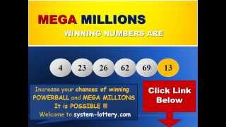 MegaMillions Drawing Results for Tuesday, January 14, 2014