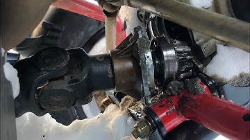 Polaris Sportsman Blown Front Diff....Not A Good Day 👎