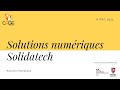 Rt 2021 05 06 solutions numriques solidatech