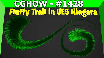 Creating Fluffy Trail in UE5 Niagara: A Sneak Peek