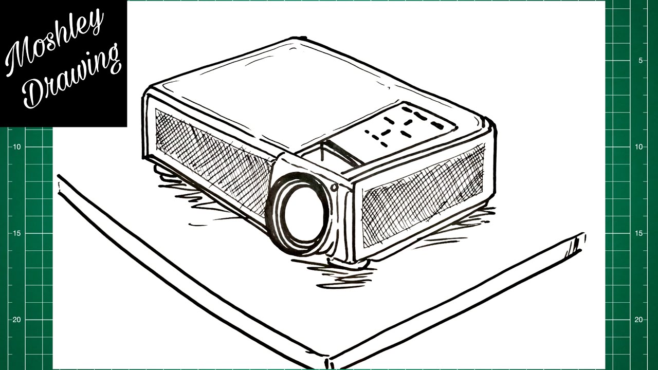 How to Draw a Projector 