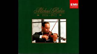 Paganini Violin Concerto 1 / Michael Rabin (EMI 6 CD 1936 - 1972) 1991
