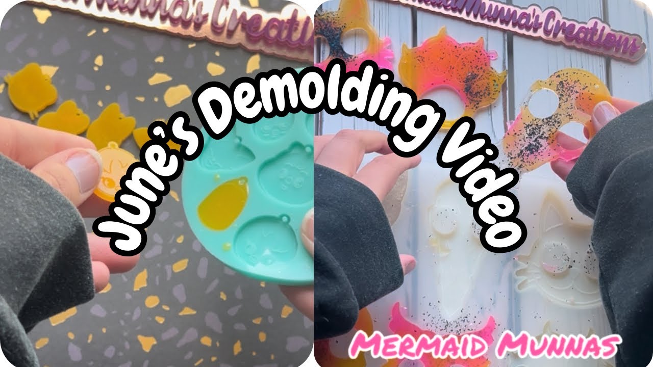 June’s Creations. Demolding videos.
