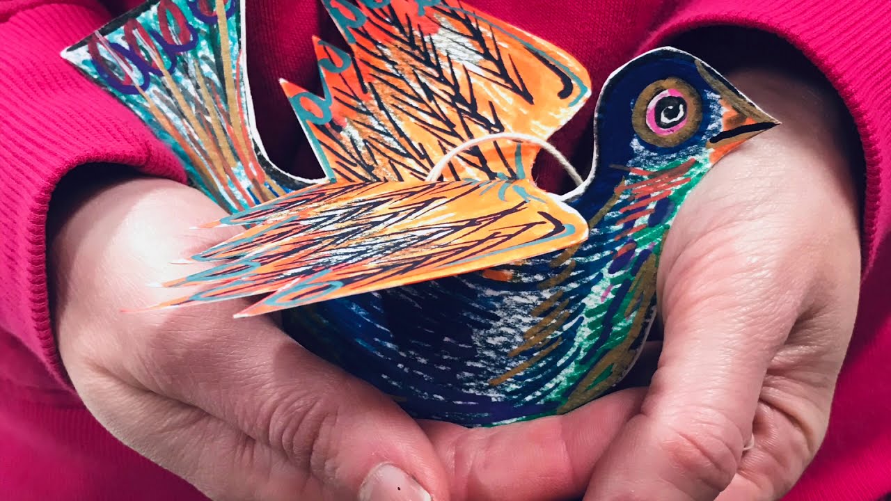 Mixed Media Birds YouTube