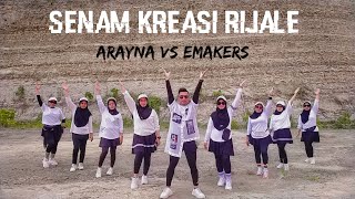 Senam Kreasi Rijale Arayna Tapalang with Emakers Papalang