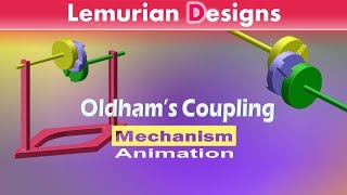 Oldham's Coupling animation| Lemurian Designs