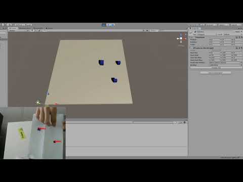 [Dev Unity] OpenCV - Recognition of blue rectangles and create in Unity