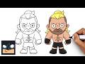 How to Draw Brock Lesnar | WWE