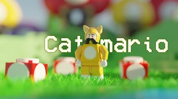 Lego Mario Blender Animation
