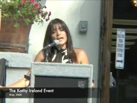 Kathy Ireland Mentor Tea (clip 2)