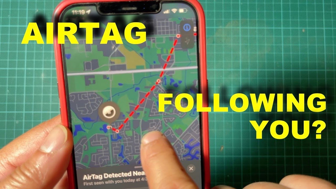 How to avoid unwanted tracking if an unknown AirTag is moving with you