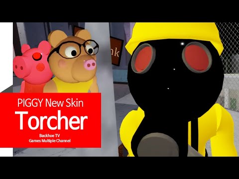 Roblox Piggy Torcher New Skin Chapter 10 Game Play I Backhoe Tv - roblox piggy chapter 11 torcher piggy